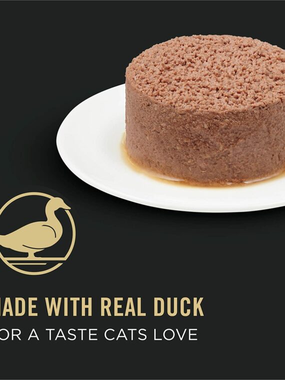 Purina Pro Plan Sensitive Skin & Stomach Duck Wet Cat Food, 24x3oz Cans, Grain-Free, High-Protein