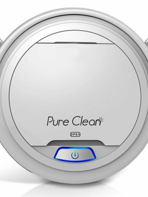 Pyle Pure Clean PUCRC25.5 Smart Robot Vacuum Cleaner, 1200pa Suction, Automatic Navigation, Low-Profile Design