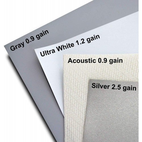 QualGear Projector Screen Fabric Replacement, 16:9 Fixed Frame, High-Quality (Model QG-PS-FF6-169-120)