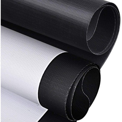 QWERTOUY 120" Tripod Projector Screen, 4:3 Aspect Ratio, Pull-Down Display for Theater & Office