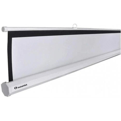 QWERTOUY 120" Tripod Projector Screen, 4:3 Aspect Ratio, Pull-Down Display for Theater & Office