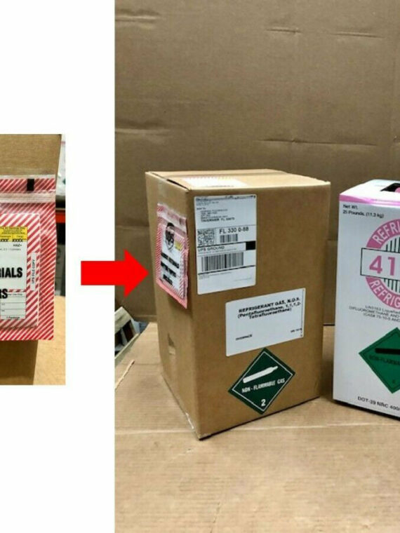 R410A Refrigerant 25lb Cylinder for HVAC Systems - High Capacity, Non-Toxic, Non-Flammable, A1 Classified