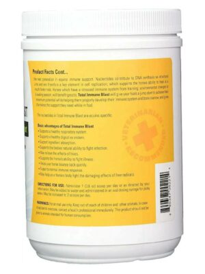 Ramard Total Immune Blast Horse Supplement, 1.12 lb, 30-Day Supply, Boosts Immune System with Vitamins & Fatty Acids