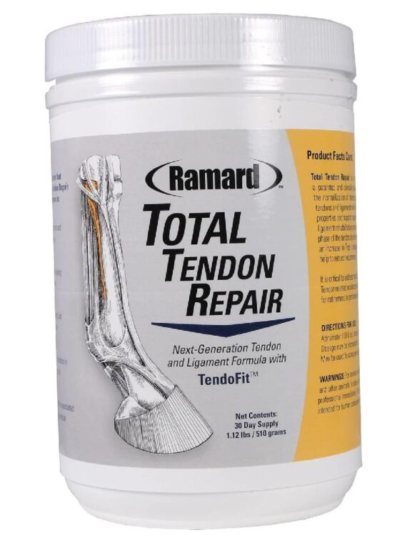 Ramard Total Tendon Repair Powder Horse Supplement, 1.12 lb, 30-Day Supply, Supports Tendon Healing