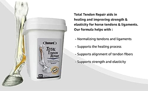 Ramard Total Tendon Repair Powder Horse Supplement, 1.12 lb, 30-Day Supply, Supports Tendon Healing