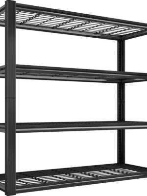 REIBII 40" Heavy Duty Garage Shelving, 2240 LBS Capacity, Adjustable Metal Storage Racks