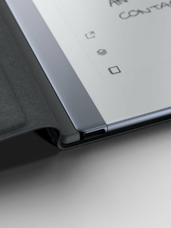 reMarkable 2 10.3" Paper Tablet with Marker Plus & Premium Leather Folio - Black