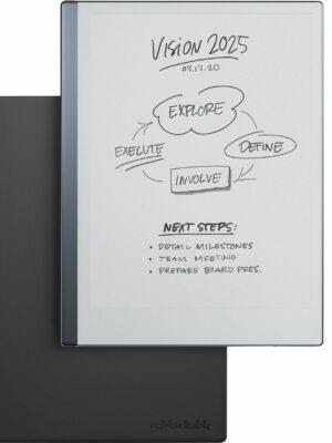 reMarkable 2 10.3" Paper Tablet with Marker Plus & Premium Leather Folio - Black