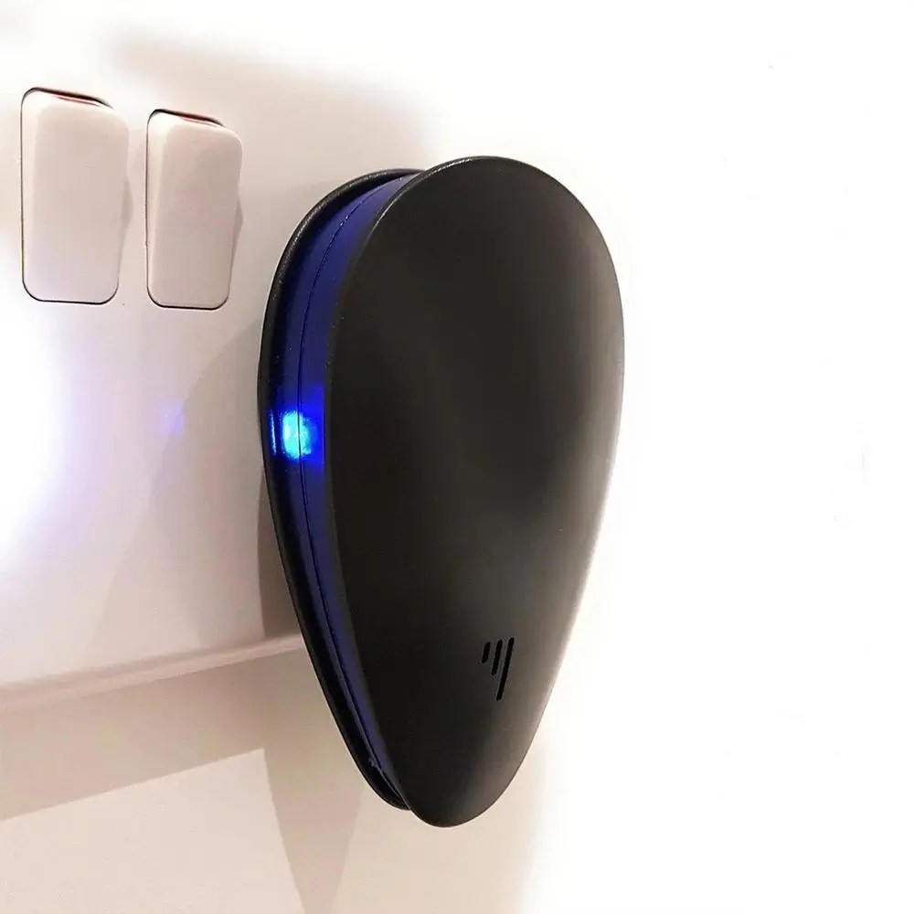 Repelly™ Ultrasonic Pest Repeller - Electronic Bug & Rodent Repellent, Chemical-Free, Covers 1200-1700 Sq. Ft., Safe for Pets & Humans