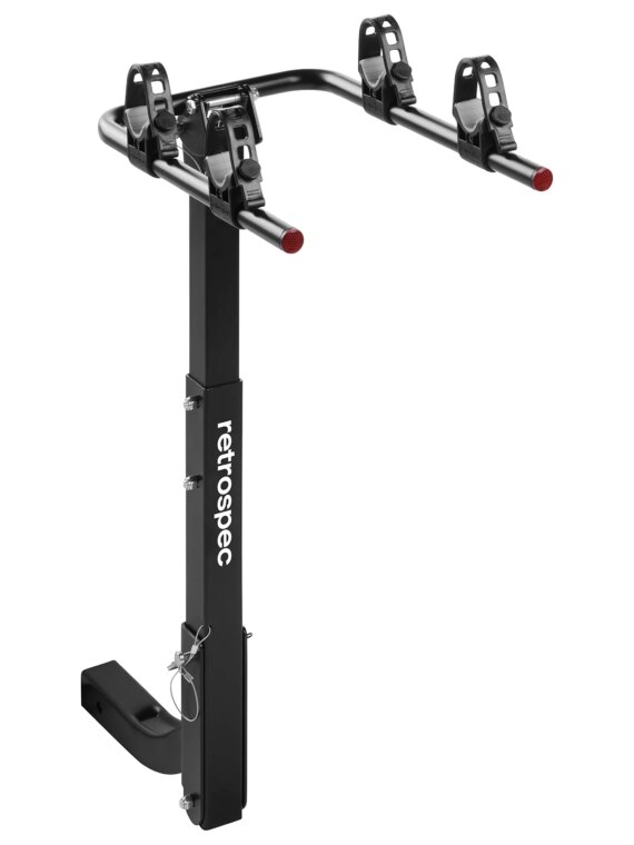 Retrospec Lenox 2-Bike Hitch Rack for Cars, Trucks & SUVs - Fits 2" Hitches, 80 lbs Capacity, Steel Construction