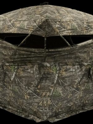 Rhino R-200 Hunting Blind, Hub-Style, Zipper-less Door, Silent Windows, Realtree Camouflage