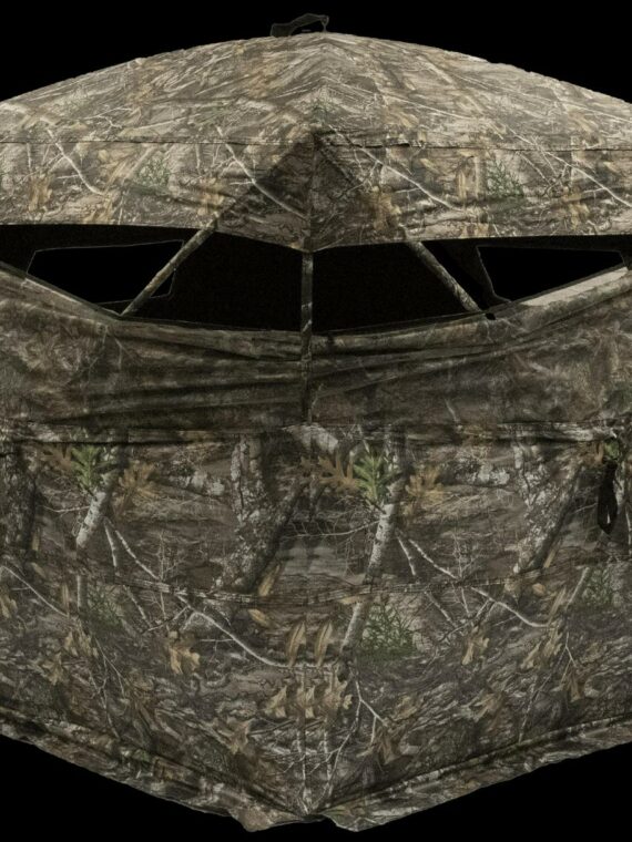 Rhino R-200 Hunting Blind, Hub-Style, Zipper-less Door, Silent Windows, Realtree Camouflage
