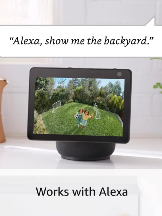 Ring Spotlight Cam Plus, 1080p HD, Motion-Activated LED, Two-Way Talk, Battery-Powered Security Camera