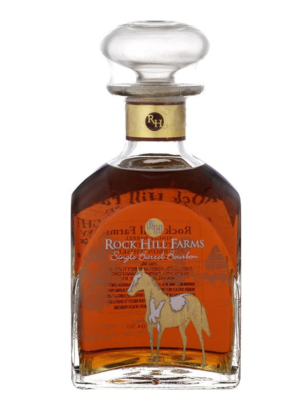 Rock Hill Farms Single Barrel Bourbon Whiskey, 100 Proof, Awarded 98 Points, Rich Aromatic Notes, Smooth Finish