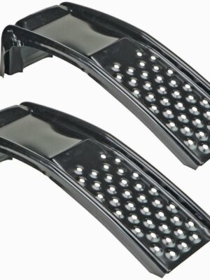 Rockland 3 Ton Steel Auto Ramp Set, 6500 LBS Capacity, Heavy Duty for Car & Light Truck Repairs, Pack of 2