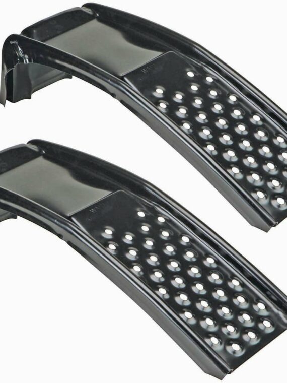 Rockland 3 Ton Steel Auto Ramp Set, 6500 LBS Capacity, Heavy Duty for Car & Light Truck Repairs, Pack of 2