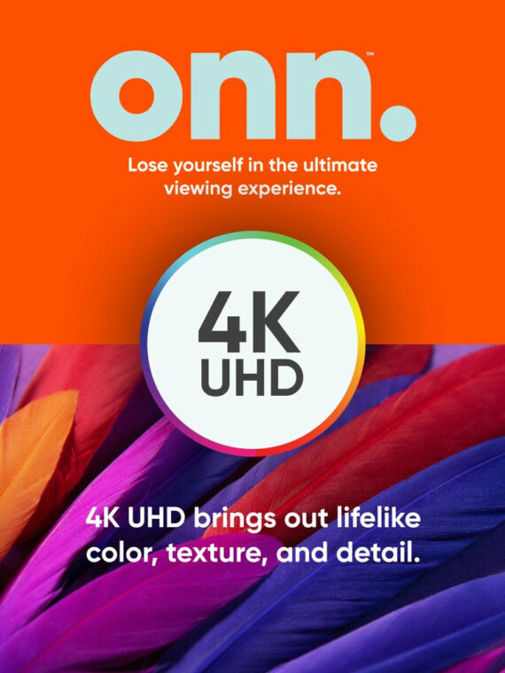 Roku 50" 4K UHD LED Smart TV with HDR, 60Hz Refresh, Voice Search, Alexa/Google Compatible