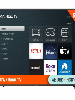 Roku 50" 4K UHD LED Smart TV with HDR, 60Hz Refresh, Voice Search, Alexa/Google Compatible