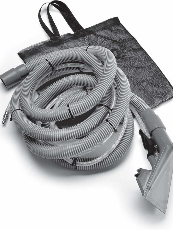 Rug Doctor Universal Upholstery Tool Attachment, 12-ft Hose for X3 Carpet Cleaner, Ideal for Rugs, Stairs, Mattresses & More