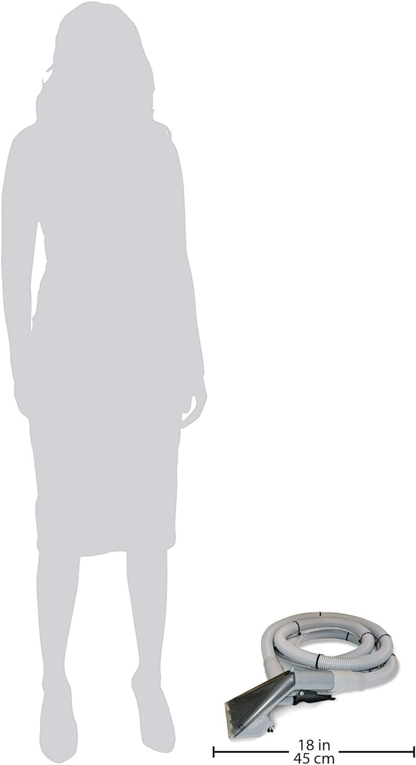 Rug Doctor Universal Upholstery Tool Attachment, 12-ft Hose for X3 Carpet Cleaner, Ideal for Rugs, Stairs, Mattresses & More