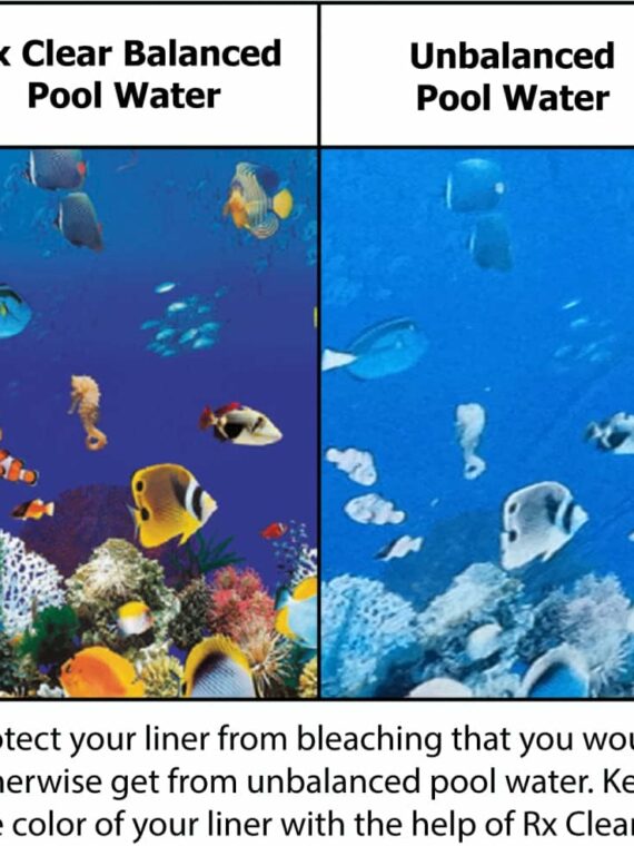 Rx Clear 3" Stabilized Chlorine Tablets, 50 lbs - Long-Lasting, UV Protected for Pools & Spas