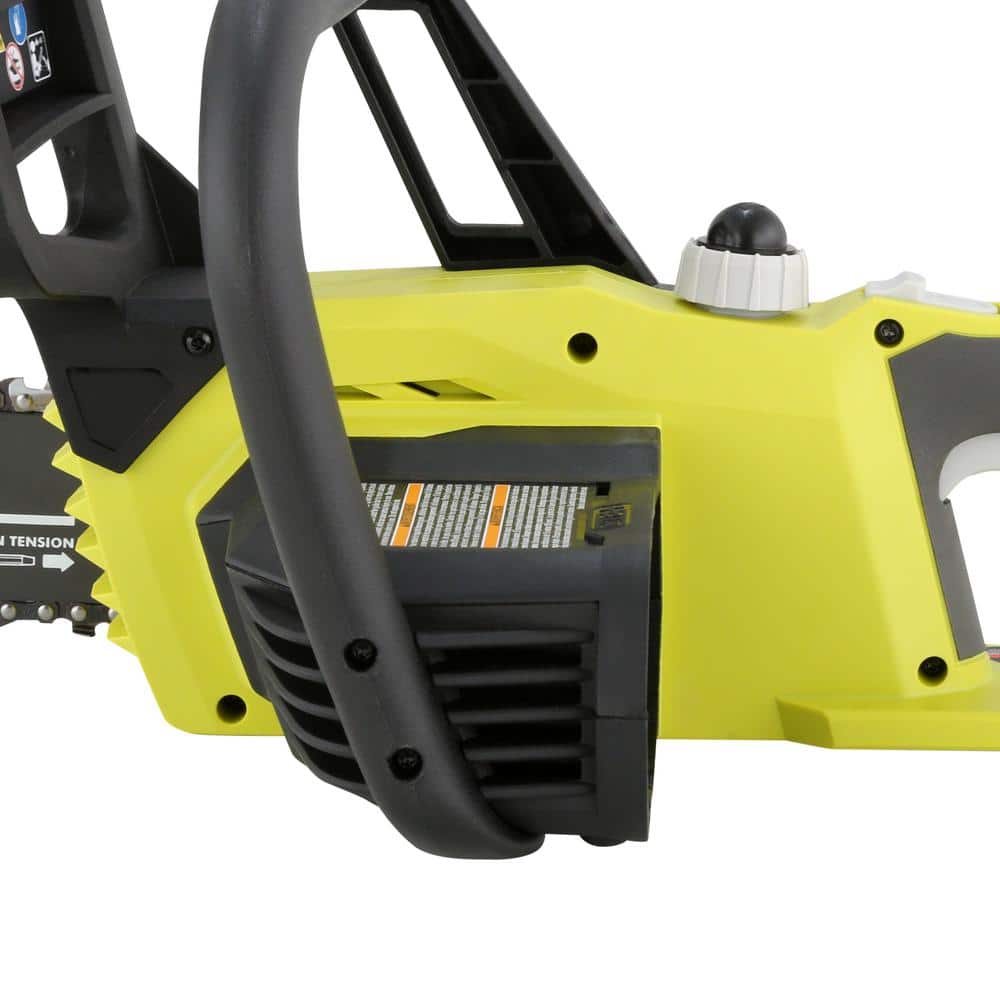 RYOBI 18V Cordless Chainsaw, 10-Inch Bar, Lightweight Design (Tool Only)