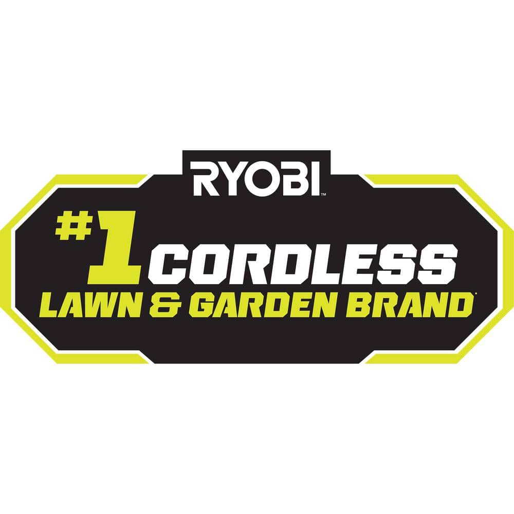 Ryobi 18V ONE+ Brushless Cordless String Trimmer, 15" Adjustable Width, Battery & Charger Included