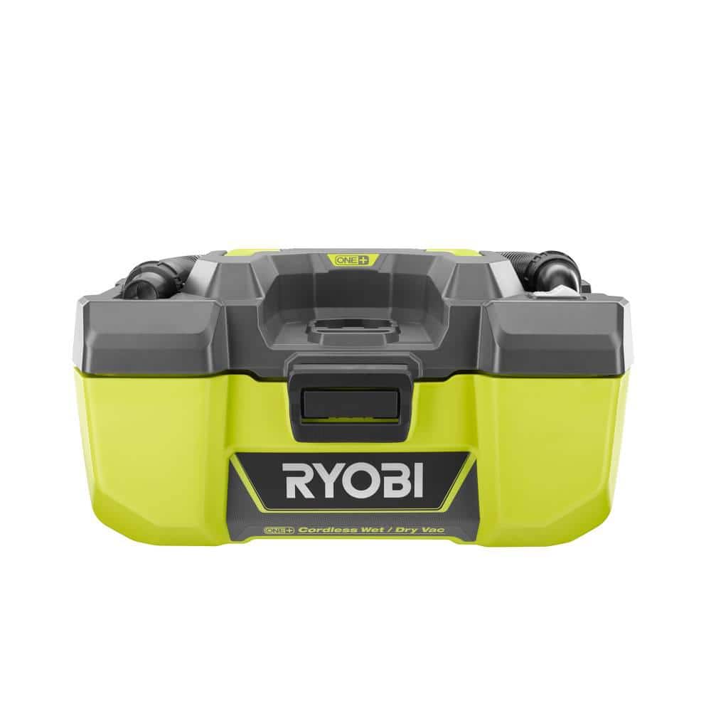 RYOBI 18V ONE+ Cordless 3 Gal. Wet/Dry Vacuum Kit with 4.0 Ah Battery & Charger