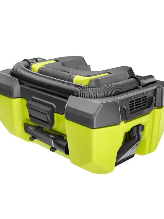 RYOBI 18V ONE+ Cordless 3 Gal. Wet/Dry Vacuum Kit with 4.0 Ah Battery & Charger