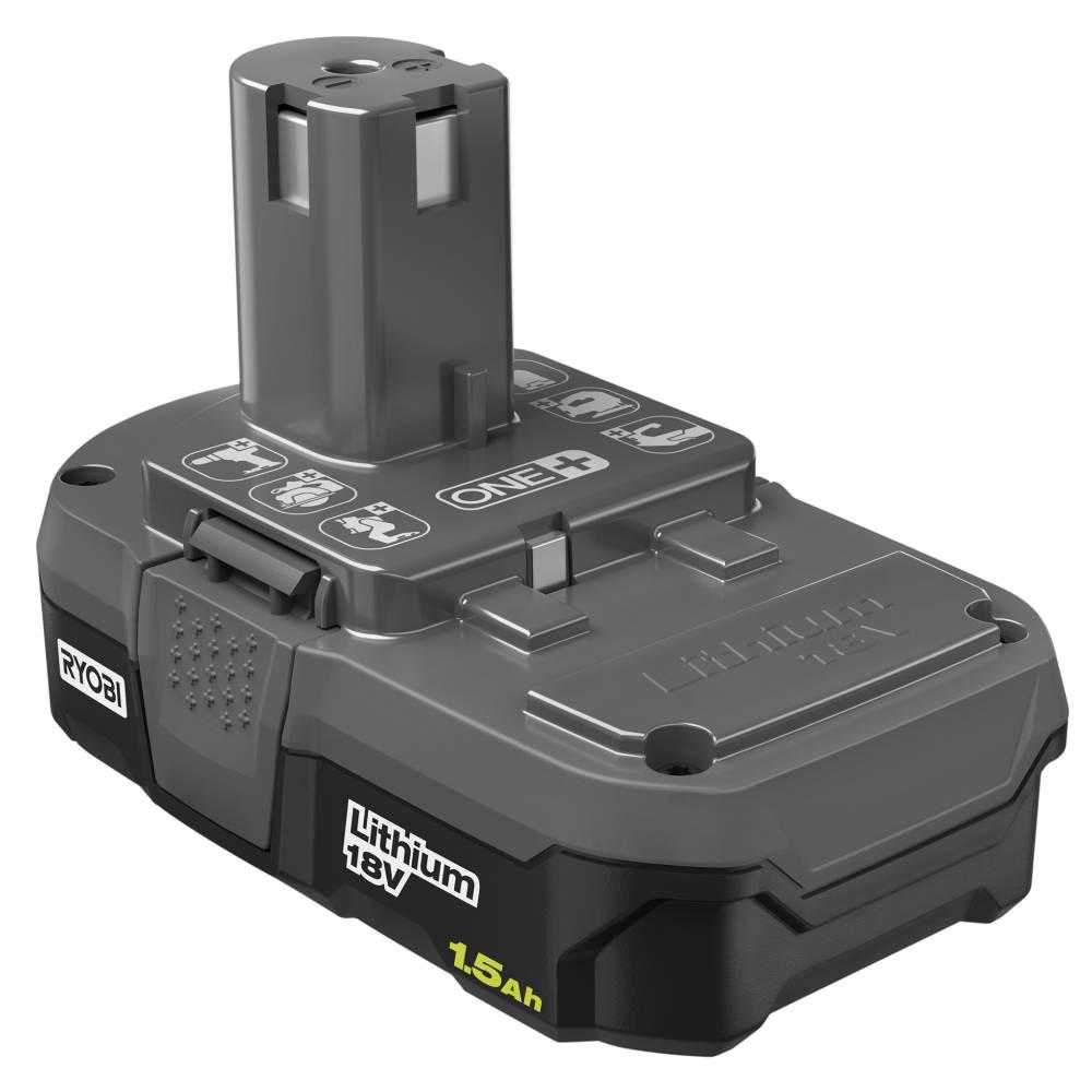 RYOBI 18V ONE+ Super Charger Kit with 1.5Ah & 4.0Ah Batteries, USB Port, IntelliPort Technology