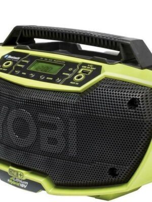 Ryobi One+ P746 18V Bluetooth Radio with Dual Power Capability