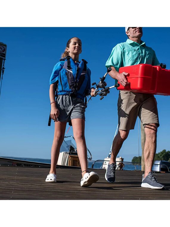 Scepter 12-Gallon Low Profile Marine Fuel Tank - Portable, Spill-Proof, EPA-Compliant, Red