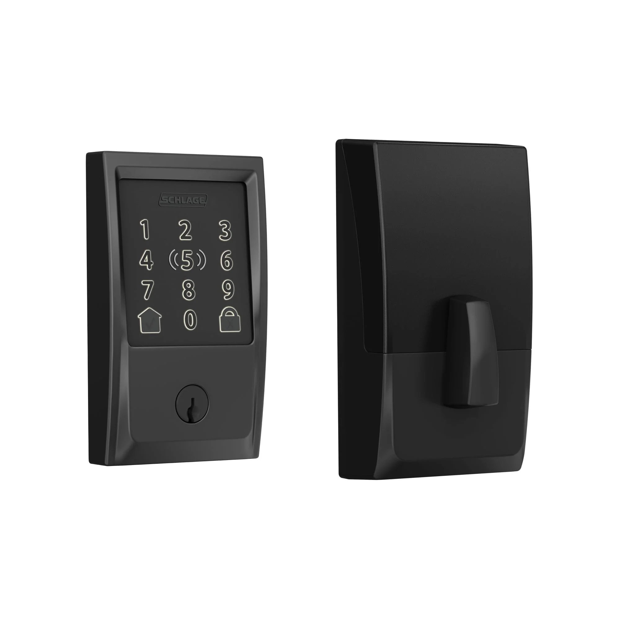 Schlage Encode Plus WiFi Smart Lock, Keyless Entry, Apple HomeKit Compatible, Voice Control, Advanced Security
