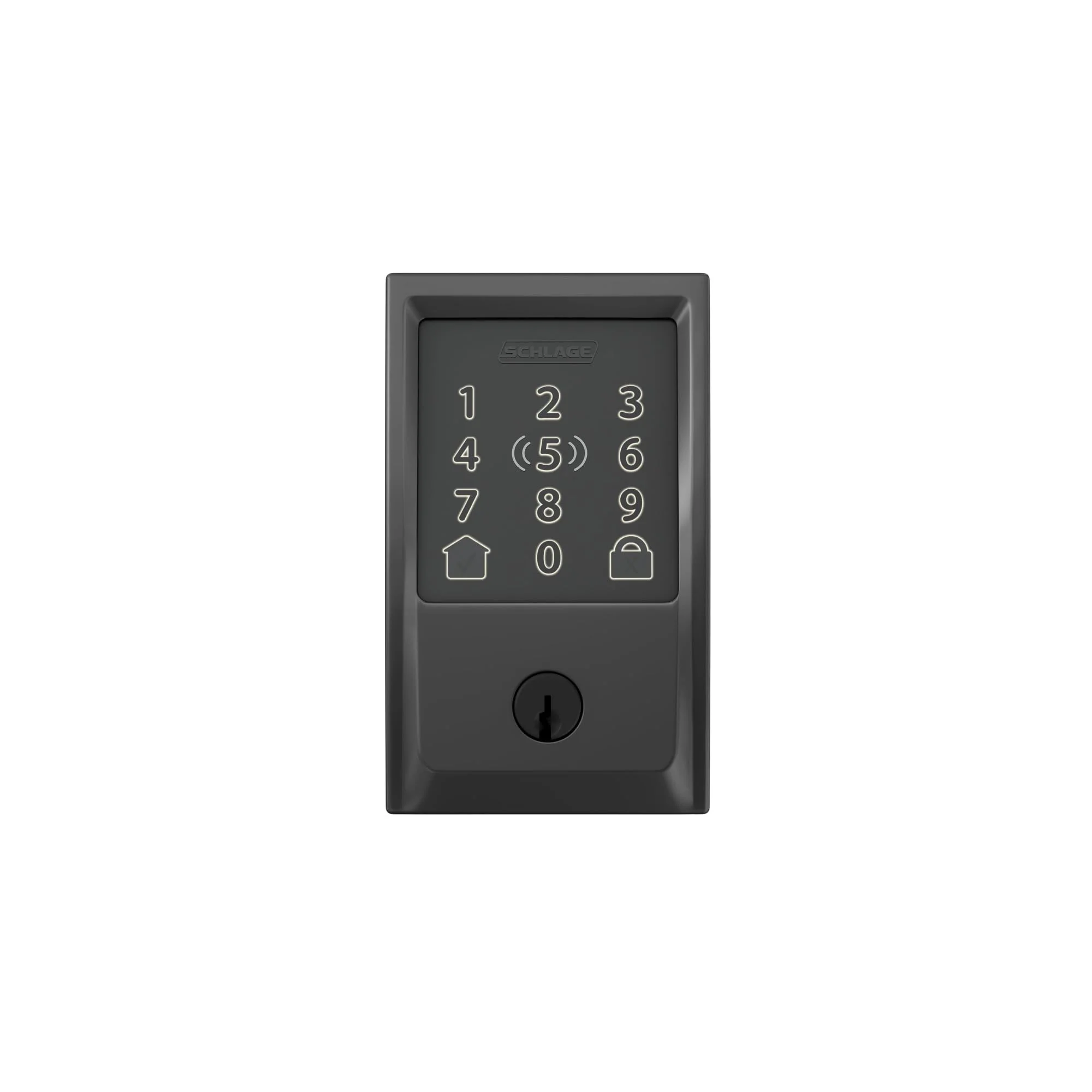 Schlage Encode Plus WiFi Smart Lock, Keyless Entry, Apple HomeKit Compatible, Voice Control, Advanced Security