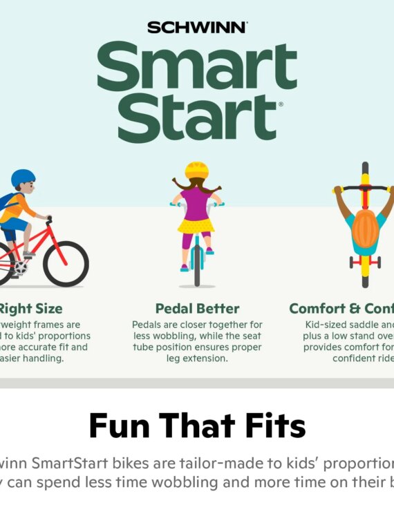 Schwinn Koen & Elm 16-Inch Kids BMX Bike, Adjustable, SmartStart Design, Ages 3-7