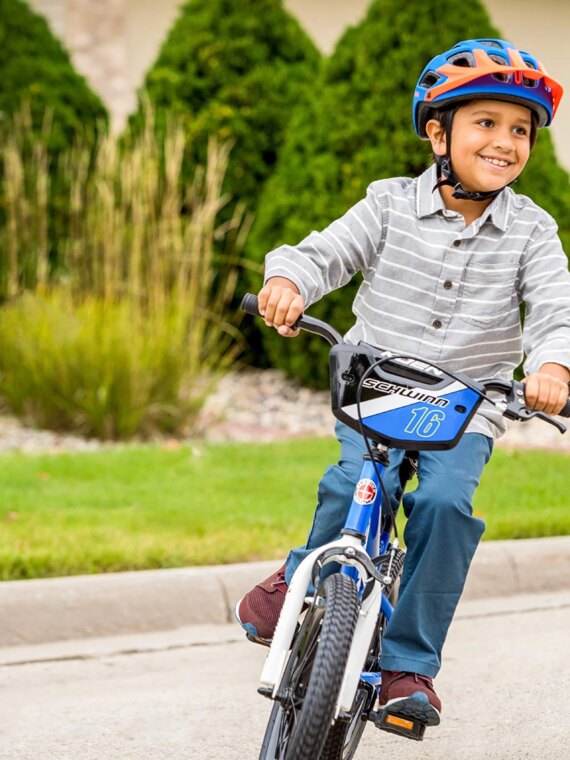 Schwinn Koen & Elm 16-Inch Kids BMX Bike, Adjustable, SmartStart Design, Ages 3-7