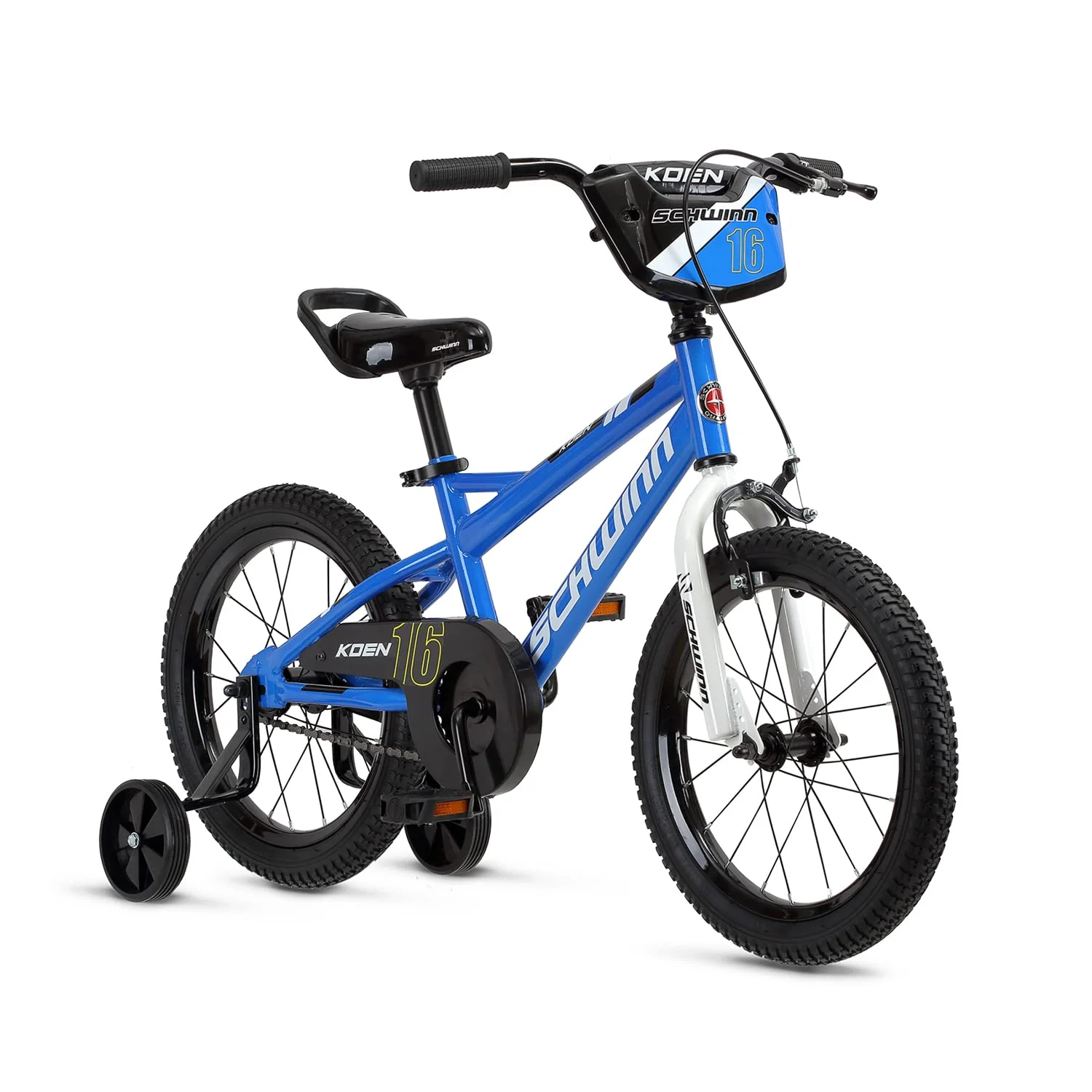 Schwinn Koen & Elm 16-Inch Kids BMX Bike, Adjustable, SmartStart Design, Ages 3-7