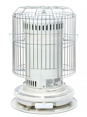 Sengoku HeatMate 23,500 BTU Portable Kerosene Heater, 1000 Sq Ft Coverage, White, Indoor Use
