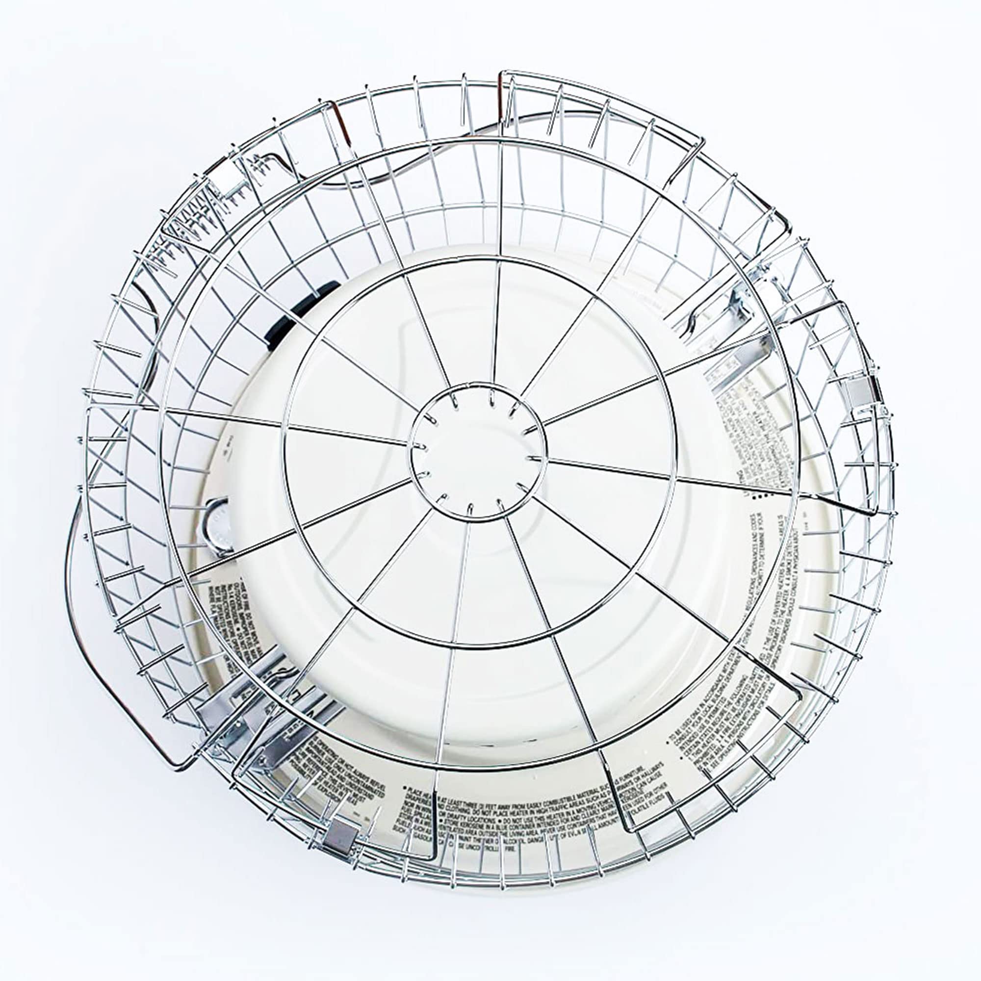 Sengoku HeatMate 23,500 BTU Portable Kerosene Heater, 1000 Sq Ft Coverage, White