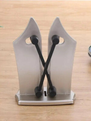 Shapezel™ Professional Stainless Steel Knife Sharpener with Tungsten Carbide Arms for All Blade Types