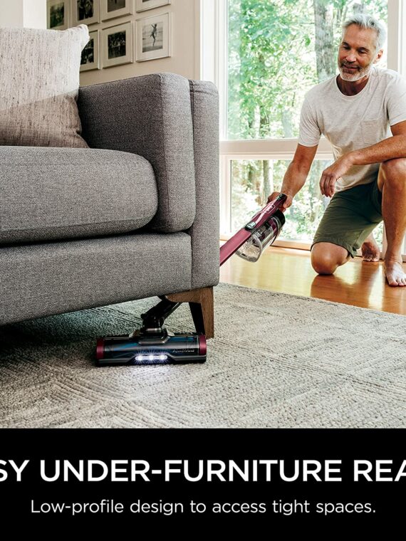 Shark IZ362H Cordless Stick Vacuum, Anti-Allergen, Lightweight, Self-Cleaning Brushroll, 40 Min Runtime, HEPA Filter