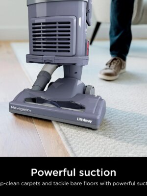 Shark NV352 Navigator Lift-Away Upright Vacuum, HEPA Filter, Lightweight, Swivel Steering, for Carpets & Floors