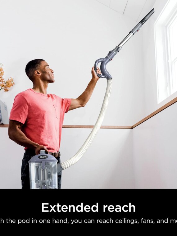 Shark NV352 Navigator Lift-Away Upright Vacuum, HEPA Filter, Lightweight, Swivel Steering, for Carpets & Floors