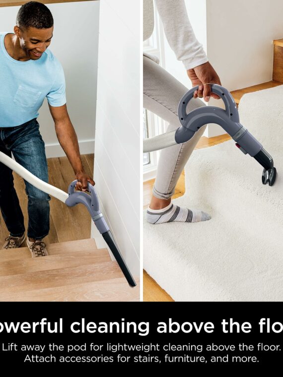 Shark NV352 Navigator Lift-Away Upright Vacuum, HEPA Filter, Lightweight, Swivel Steering, for Carpets & Floors