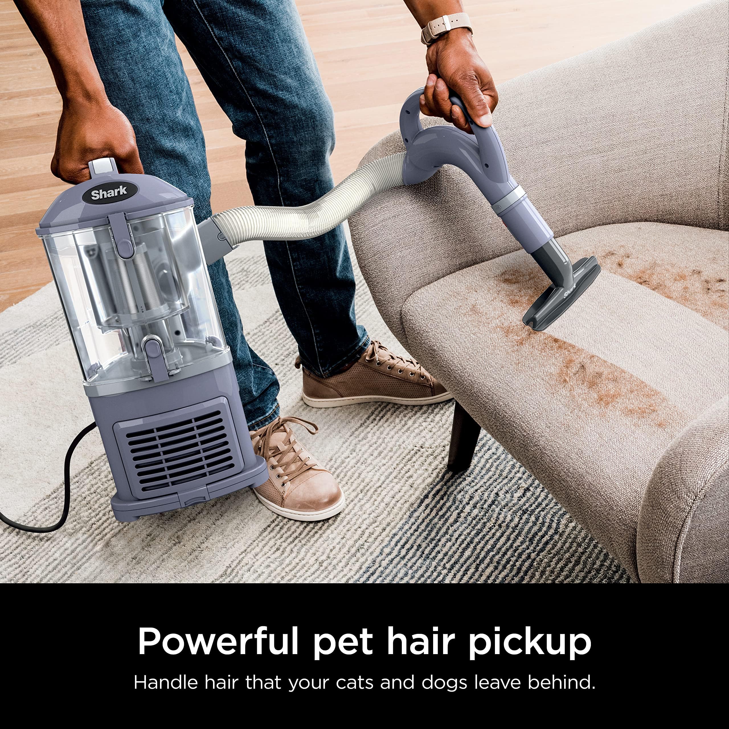 Shark NV352 Navigator Lift-Away Upright Vacuum, HEPA Filter, Lightweight, Swivel Steering, for Carpets & Floors