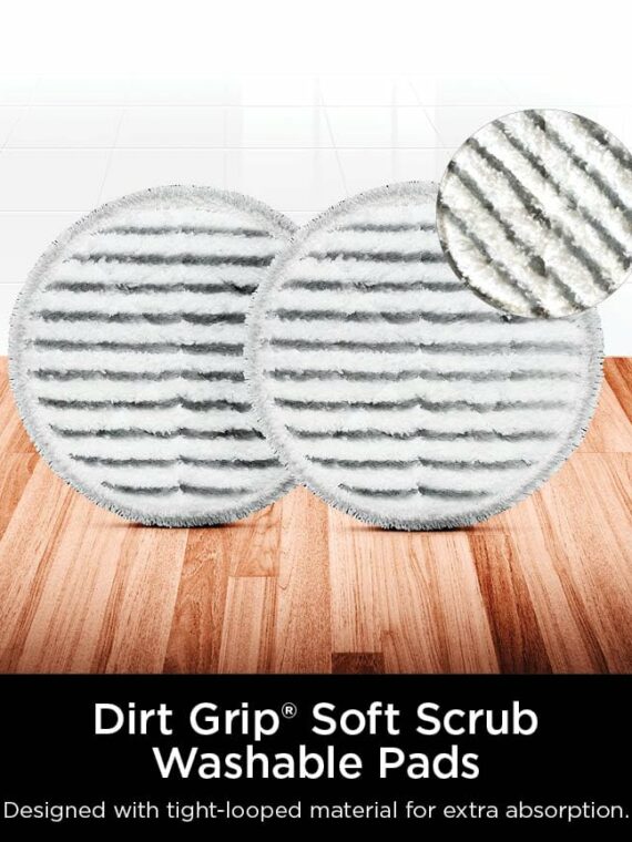 Shark Steam & Scrub Mop - All-in-One Sanitizing, 3 Steam Modes, LED Headlights, 150+ Scrubs/Min, For Sealed Hard Floors