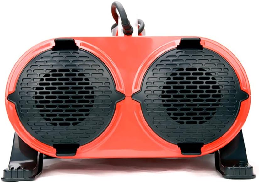 Shernbao 6.0HP High Velocity Dog Grooming Dryer with Adjustable Speed, Dual Motor, and Accessories