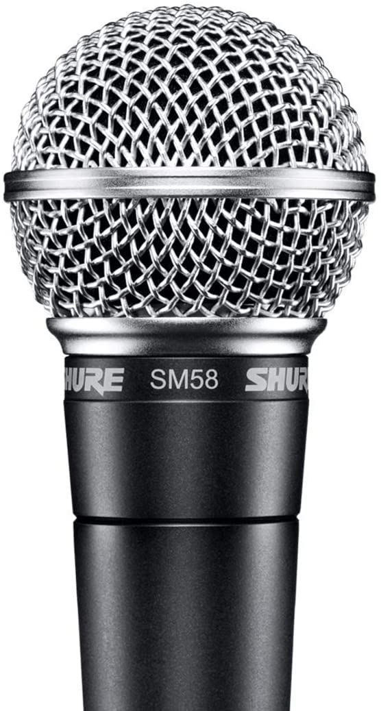 Shure SM58 Cardioid Dynamic Vocal Microphone for Live & Studio Performance