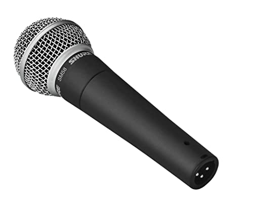 Shure SM58 Cardioid Dynamic Vocal Microphone for Live & Studio Performance