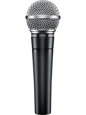 Shure SM58 Cardioid Dynamic Vocal Microphone for Live & Studio Performance